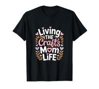 Lindas Manualidades de Living The Crafts Mom Life Camiseta