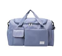 Lindas mochilas para adolescentes y niñas, bolsa de bolsillo para mujeres y hombres, bolsa con compartimento para zapatos, ligera y fácil de llevar, mochila alta gris con ruedas, D, Talla única