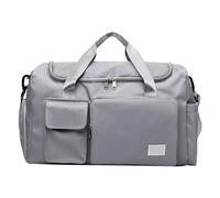 Lindas mochilas para adolescentes y niñas, bolsa de bolsillo para mujeres y hombres, bolsa con compartimento para zapatos, ligera y fácil de llevar, mochila alta gris con ruedas, gris, Talla única