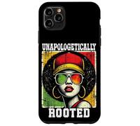 Lindas mujeres afro orgullo afro sin remordimientos arraigadas sin disculpas Carcasa para iPhone 11 Pro Max