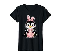 Lindas Orejas de Conejo de Im The Easter Penguin para Mujeres, niños y niñas Camiseta
