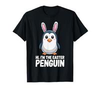 Lindas Orejas de Conejo de Im The Easter Penguin para Mujeres, niños y niñas Camiseta
