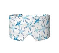 Lindas orejeras para dormir con estampado de estrella de mar, antiruido y cobertura de luz, ayuda para dormir