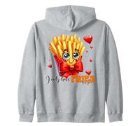 Lindas Patatas Fritas, Solo Tengo Patatas Fritas para ti Love Hearts Sudadera con Capucha