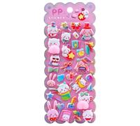 Lindas Pegatinas 3D - Pegatinas de Diario de Animales para niños | Dulce Kawaii Marshmallow Paquete de Pegatinas Divertidas para niños Journal Craft Sticker Art Set con Temas de Dibujos