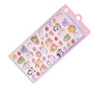 Lindas pegatinas de animales en 3D - Juego de pegatinas decorativas de dibujos animados | Pegatinas de scrapbooking para niñas y adolescentes, diarios, ordenadores portátiles, equipaje, cuaderno