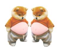 Lindas Pegatinas de Barriga,Pegatinas de Perros - Adhesivos 3D de barriga antiestrés para diarios | para Niños Adultos de Móvil Cuaderno Manualidades Regalos Recompensas Escolares