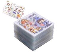 Lindas pegatinas de dibujos animados para niñas, pegatinas de álbum de recortes, 100 pegatinas de dibujos animados para chicas de moda | Pegatinas de dibujos animados para chicas de moda,