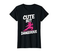 Lindas Pero peligrosas Artes Marciales japonesas Divertidas Chicas de Karate Camiseta