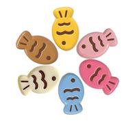 Lindas pinzas para el pelo, 6 piezas de accesorios en forma de pez, pinza para el pelo Taiyaki, para niñas, mujeres, esposas, novias, hogar, interiores, exteriores, viajes, picnic, fiesta
