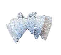 Lindas pinzas para el pelo con lazo y lentejuelas, accesorios de verano para mujer, coleta de caballo, fiesta, horquillas antideslizantes, pinzas grandes para el pelo para mujer, pinza gruesa para