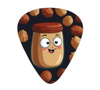 Lindas púas de guitarra de dibujos animados en tamaños finos, medianos y gruesos, juego de 12 piezas, adecuado para guitarra eléctrica y varios instrumentos