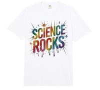 Lindas Rocas de Ciencia Campamento de biología Enseñar Stem Nerd Steminist Comfort Colors Adult Heavyweight T-Shirt