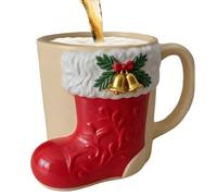 Lindas tazas de Navidad - Resina de hombre de jengibre de alce, 350 g, tazas de café navideñas, decoraciones de Navidad para bebida, té, leche, , agua, decoración del hogar, oficina, escuela