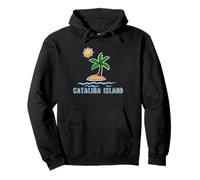Lindas vacaciones a juego en Catalina Island California Sudadera con Capucha