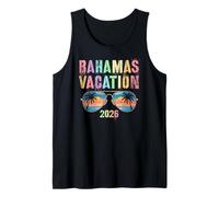 Lindas Vacaciones en Bahamas 2026 Vacay Cruise Travel Matching Mom Camiseta sin Mangas