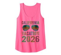 Lindas Vacaciones EN California 2026 Viaje Crucero a Juego Camiseta sin Mangas