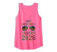 Lindas Vacaciones EN Fort Lauderdale 2026 Viaje Playa Vacay Camiseta sin Mangas