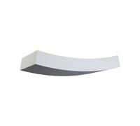 Lindby Aplique de pared ligeramente curvado Leander, pintable