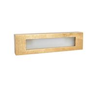 Aplique de pared Lindby Emina, dorado, escayola, 36cm, E14