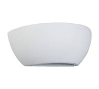 Lindby Aplique Felia (Moderno) en Blanco hecho de Cerámica, Arcilla Yeso e.o. para Salón & Comedor (1 llama E14) reflector pared lámpara