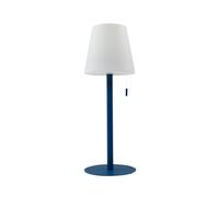 Lindby - Azalea LED Portable Lámpara de Sobremesa IP44 Blanco/Azul
