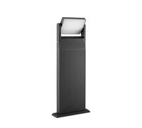 Lindby Bombillas LED baliza de jardín en gris oscuro, lámpara