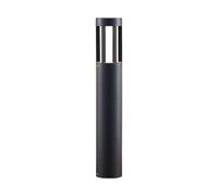 Lindby Bombillas LED baliza de jardín en gris oscuro, lámpara