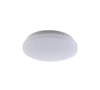 Lindby Bombillas LED lámpara de techo exterior en blanco, con detector