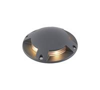 Lindby Bombillas LED luz de suelo exterior en gris oscuro, foco empotrable | proyector de suelo ip67 estanco al polvo y sumergible temporalmente, 4 fuentes de luz, moderno, 3000 k blanco cálido, de