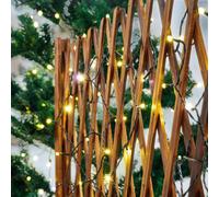 Lindby Cadena de luces LED Kaloyan, atenuable, 200 luces, 2,3 m