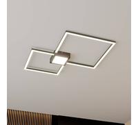 Lindby Duetto lámpara LED de techo antracita 28 W