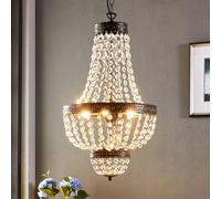 Lindby Fascinante lámpara colgante Jorve con cristal