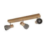 Lindby Foco Filiz en Gris e.o. para Dormitorio (3 llamas, E14) foco empotrado lámpara techo pared