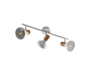 Lindby Foco Fridolin (Moderno) en Blanco hecho de Metal e.o. para Cocina (3 llamas, E14) foco empotrado lámpara techo pared