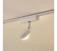 Lindby foco LED 48 V Lumaro, blanco, Ø 7,3 cm, aluminio, atenuable