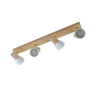 Lindby Foco Thorin en Marrón e.o. para Salón & Comedor (4 llamas, E14) foco empotrado lámpara techo pared