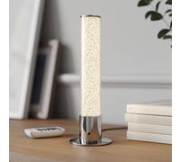 Lindby Fria lámpara de mesa LED, cilindro, RGB, control remoto