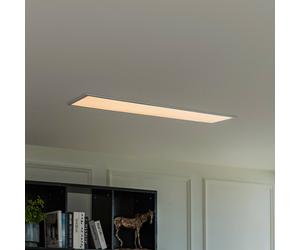 Lindby Kenma panel LED, CCT, 29,6 cm x 119,6 cm