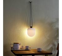 Lindby Lámpara colgante exterior Eleia, 2.700 K, 16 cm, batería recargable