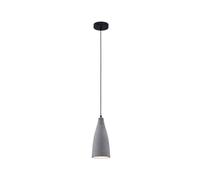 Lindby Lámpara colgante Sanne (Moderno) en Gris e.o. para Salón & Comedor (1 llama, E27) lámpara techo