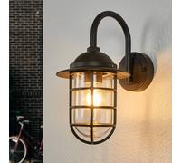 Lindby Lámpara de pared exterior Naila, diseño nostálgico