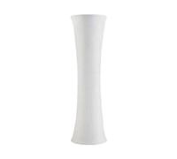 Lindby Lámpara de pie Liana (Moderno) en Blanco hecho Textura, Tela Tejido Seda e.o. para Salón & Comedor (2 llamas E27) lámpara textil