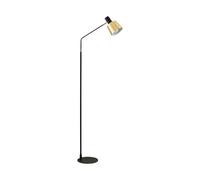 Lindby Lámpara de pie Vlada en Negro hecho Metal e.o. para Salón & Comedor (1 llama, E27) lámpara