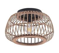 Lindby Lámpara de techo Bominio en Marrón hecho Madera e.o. para Salón & Comedor (1 llama, E27) lámpara madera