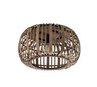 Lindby Lámpara de techo Canyana (Tradicional) en Marrón hecho Madera e.o. para Salón & Comedor (1 llama, E27) lámpara madera