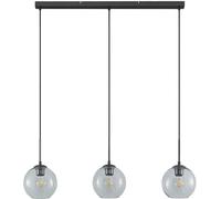Lindby - Firano 3 Lámpara Colgante Clear/Metal