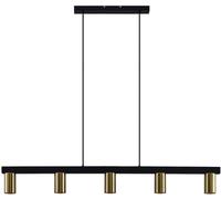 Lindby Lámpara de techo de Metal Negro