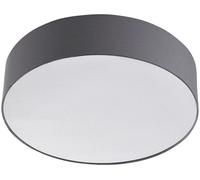 Lindby Lámpara de techo de Textura, Tela, Tejido, Seda Gris