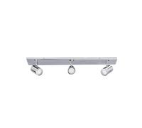 Lindby Lámpara de techo Dejan (Moderno) en Plateado hecho Metal e.o. para Cuarto baño (3 llamas, GU10) lámpara